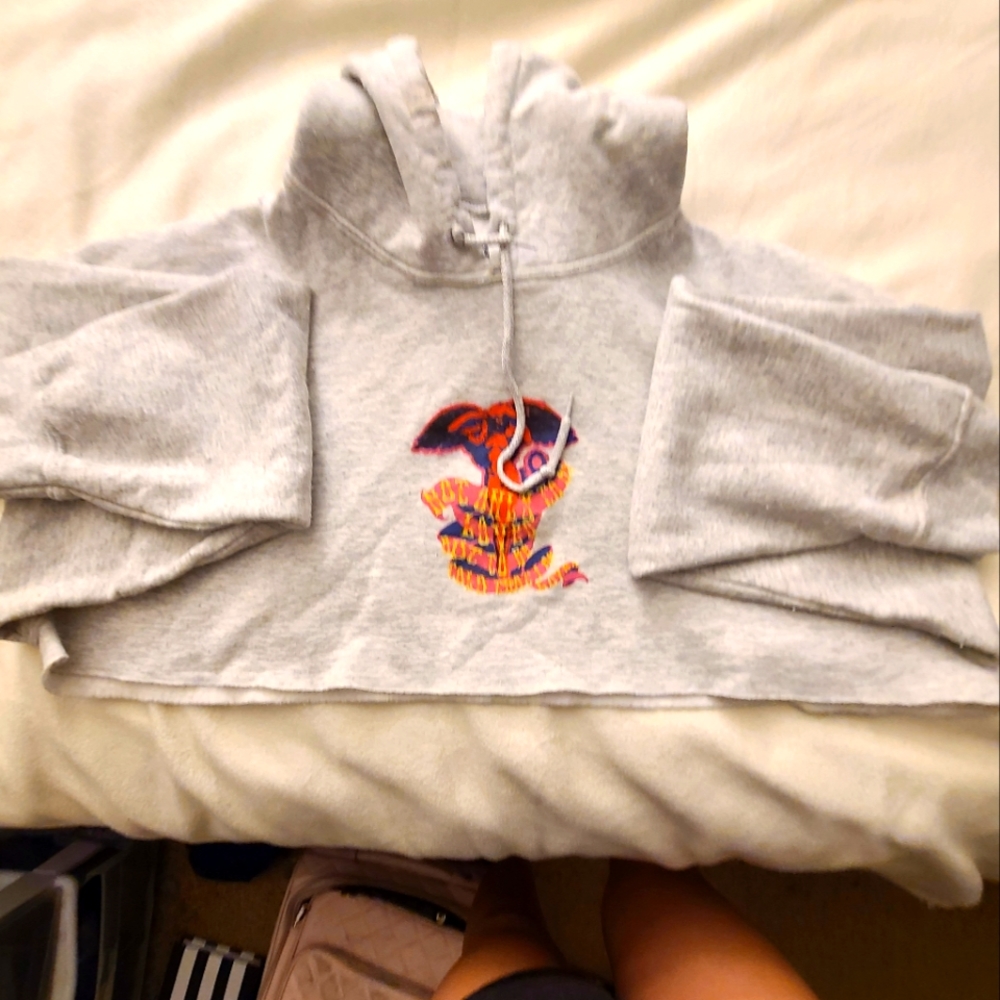 Boys Lie croped hoodie